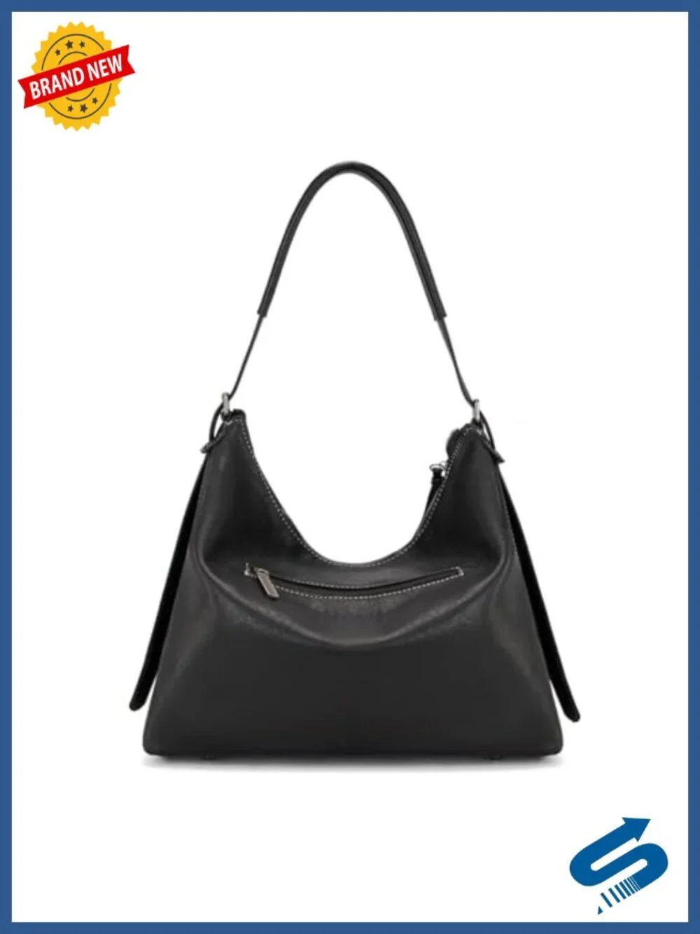 Large Slouchy Hobo Bag Women Ultra Soft Vegan Leather Shoulder Handbag